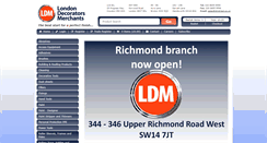 Desktop Screenshot of ldmdirect.co.uk