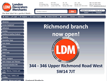 Tablet Screenshot of ldmdirect.co.uk